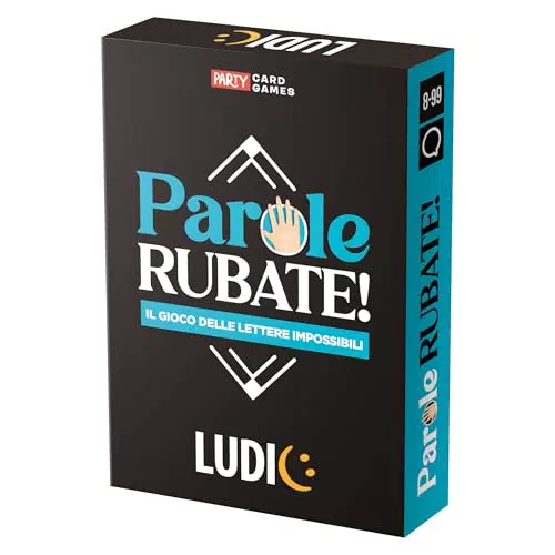 Ludic Gioco delle Lettere Impossibili - Parole Rubate per 2-8 Giocatori