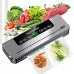 Macchina Sottovuoto per Alimenti 6 in 1 con Taglierina e Display Digitale LED