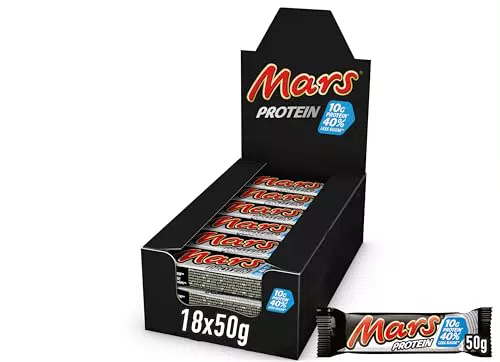 Mars Barretta Proteica al Caramello e Torrone Ricoperta di Cioccolato
