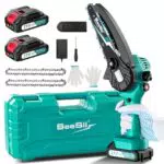 Seesii Mini Motosega Elettrica a Batteria CH610 per Giardinaggio Portatile