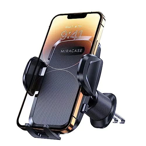 Miracase Supporto per Telefono Auto Universale Regolabile a 360 Gradi