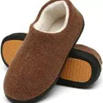 Mishansha Pantofole Uomo Invernali in Memory Foam - Ciabatte Calde da Casa