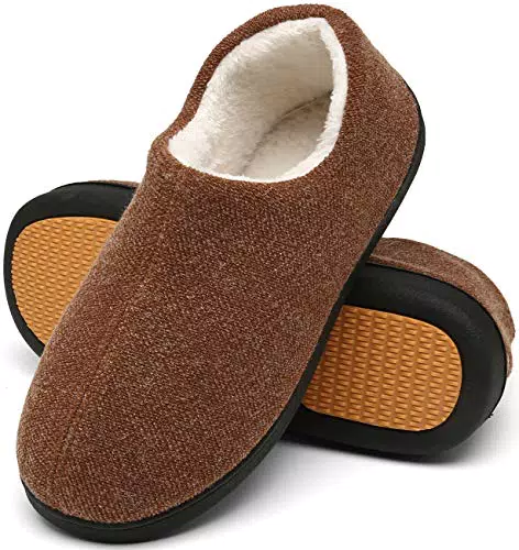 Mishansha Pantofole Uomo Invernali in Memory Foam - Ciabatte Calde da Casa