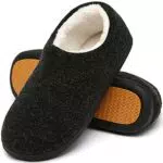 Mishansha Pantofole Invernali Uomo in Memory Foam, Ciabatte Calde da Casa