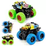 Monster Truck - Macchinine Giocattolo Rotazione 360° per Bambini 2-4 Anni