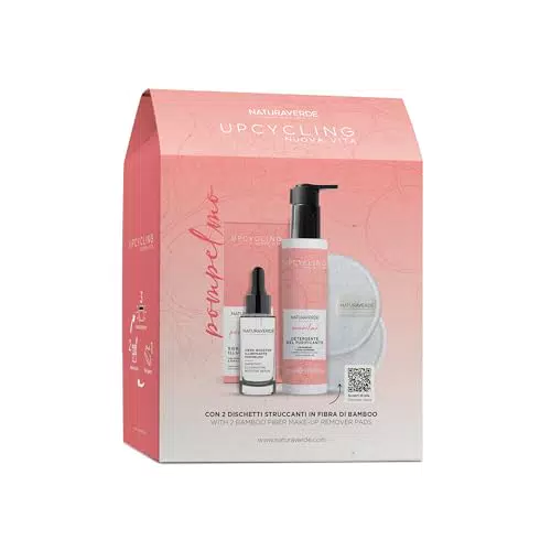 Naturaverde Skincare Kit Viso Upcycling al Pompelmo con Vitamina C e Acido Ialuronico