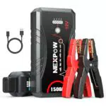 NEXPOW Avviatore Batteria Auto 1500A - Booster Portatile per Motori Fino a 7L