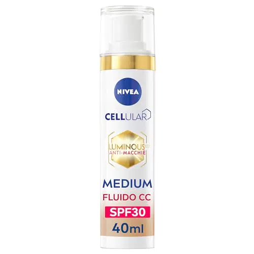 NIVEA Cellular Luminous630 Fluido CC Cream SPF 30 - Crema antimacchie viso
