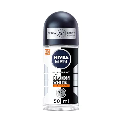 NIVEA MEN Deodorante Roll-on Antitraspirante 72h per Uomini - Protezione Totale
