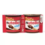 Nutella & Go - Snack Monoporzione con Grissini Croccanti, Senza Conservanti