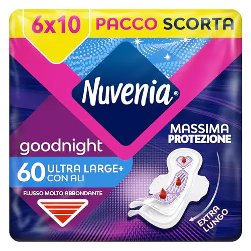 Nuvemia Ultra Notte Assorbenti con Ali - Confezioni per una protezione ottimale
