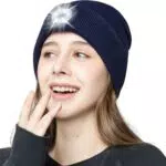 OKKLE Berretto LED Ricaricabile con USB, Lampada Invernale per Uomo e Donna