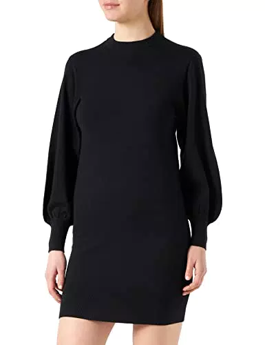 ONLY Onllabelle Life Vestito Lungo Maniche Scollo a V