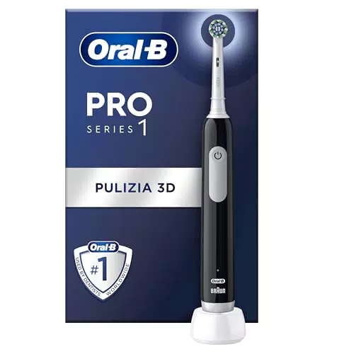Oral-B Spazzolino Elettrico Ricaricabile Pro Series 1 con Testina di Ricambio