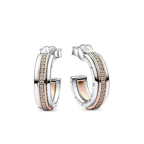Pandora Orecchini 282737C01 con Zirconi - Eleganza e Stile Unici