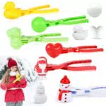 Palla di Neve Creatore - Clip per Giochi da Neve all'aperto per Bambini