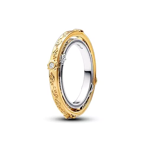 Pandora Anello Astrolabio Game of Thrones in argento Sterling placcato oro 14k