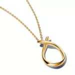 Pandora Collana Essence Placcata in Oro 14k