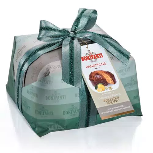 Bonifanti Panettone Limone e Cioccolato Bianco Incartato a Mano