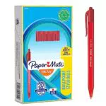 Papermate InkJoy 100 Penna a Sfera a Scatto, Punta Media da 1.0 mm