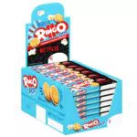 Pavesi Snack Ringo Pop Corn - Biscotti Farciti con Crema al Gusto Pop Corn