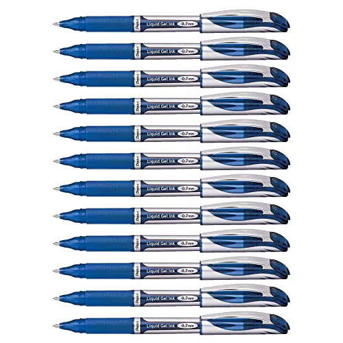 Pentel BL57-C - Penna a Gel Capped per Scrittura Fluida e Precisa