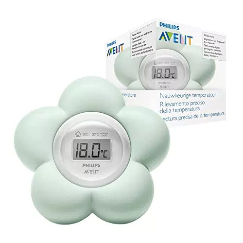 Philips Avent Termometro Digitale Sch480/00 per Salute e Controllo