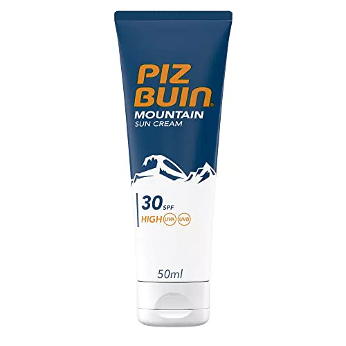 PIZ BUIN Crema Solare SPF 30 per Viso - Protezione UVA/UVB ad Assorbimento Rapido