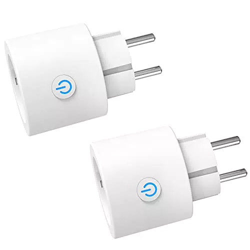 Smart Plug WiFi 16A con Monitoraggio Energetico e Compatibilità Alexa e Google Home