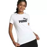 PUMA Ess Logo Tee - T-shirt per Bambine e Ragazze