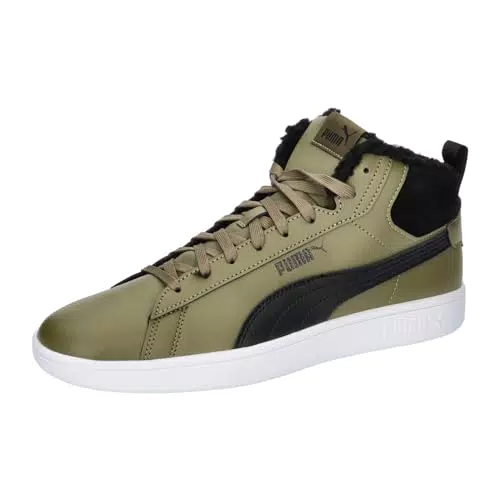 PUMA Smash 3.0 Mid WTR - Scarpe da Ginnastica Unisex per Adulti