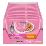 Purina One Cibo Umido per Gatti Cuccioli Filettini in Salsa con Pollo