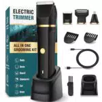 Braun Rasoio Elettrico 3 in 1 Uomo Impermeabile IPX7 per Corpo e Parti Intime