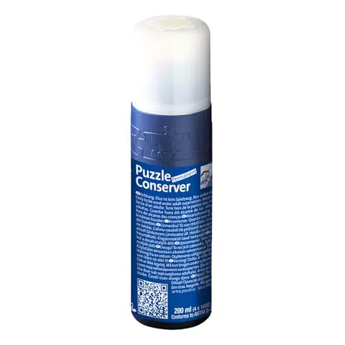 Ravensburger Colla per Puzzle 200ml - Colla Permanente Trasparente di Alta Qualità