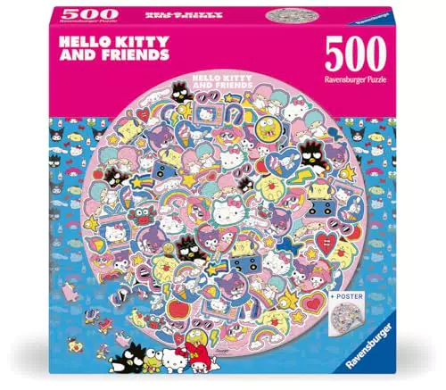 Ravensburger Puzzle Hello Kitty Circle of Colors - Idea Regalo per Adulti
