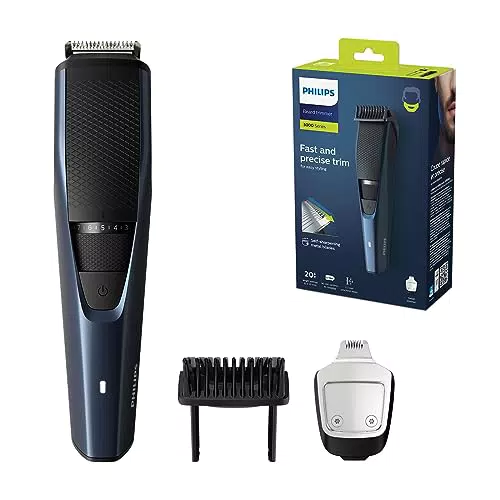 Philips Regolabarba Elettrico BT3238/15 con Rifinitore di Precisione e Lift & Trim