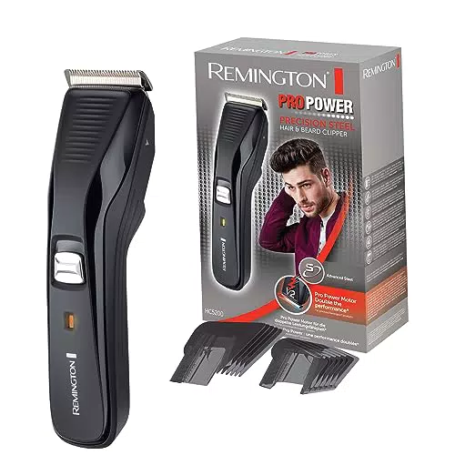 Remington Tagliacapelli Pro Power HC5200 con Lame in Acciaio Inox e Motore Potente
