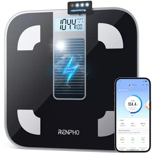 RENPHO Bilancia Digitale Smart Bluetooth per Peso Corporeo e Analisi Salute