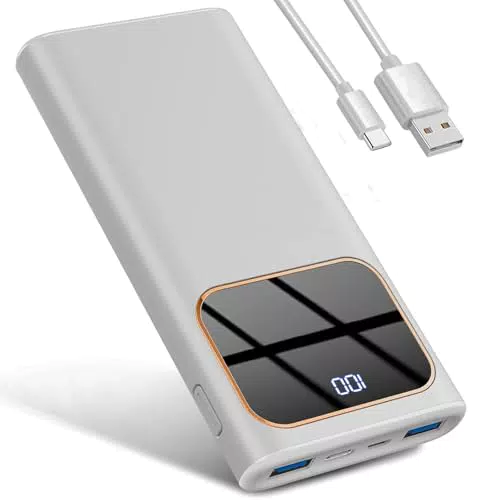 Rolosar Power Bank Ricaricabile 10000mAh Lunga Durata