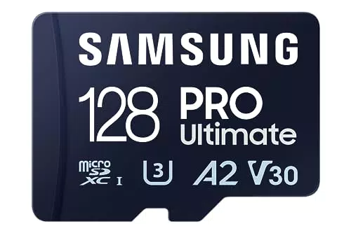 Samsung Scheda MicroSD PRO Ultimate 128GB UHS-I U3 Fino a 200 MB/s