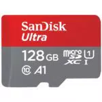 SanDisk 128GB Ultra microSDXC con adattatore SD, prestazioni A1 UHS-I Class 10