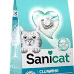 Sanicat Lettiera per gatti agglomerante al Sapone di Marsiglia, minerali naturali