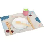 Small Foot Set di Stoviglie in Legno Tasty per Gioco di Ruolo per Bambini