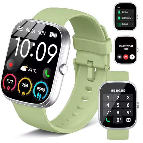 Smartwatch Fitness Tracker con Chiamate, Cardiofrequenzimetro e SpO2 IP68