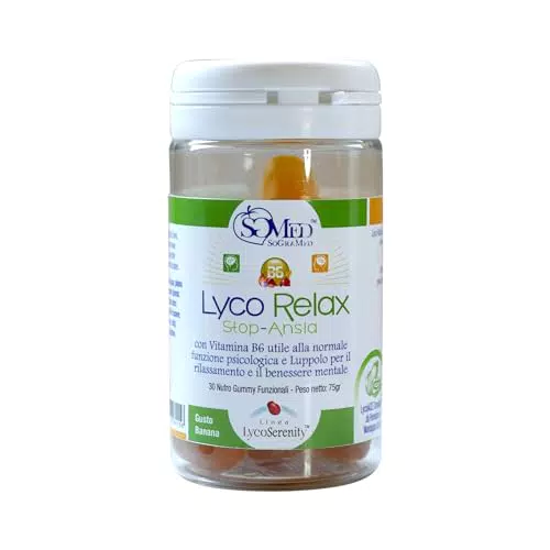 SoGraMed LycoRelax - Integratore Alimentare Nutraceutico per Ansia