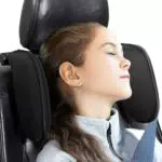 Spurtar Poggiatesta Auto Bambini Regolabile 360° - Supporto per Seggiolino Auto