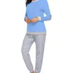 Sumeyuyu Pigiama Estivo Donna in Cotone con Maniche Corte