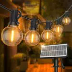 SUWIN Catena Luminosa Solare da Esterno, Impermeabile IP65 per Giardino e Patio