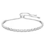 Swarovski Bracciale Matrix Singolo Strato Placcato Rodio