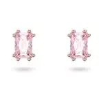 Swarovski Orecchini Stilla a Lobo con Zirconia a Taglio Cushion Placcati Oro Rosa